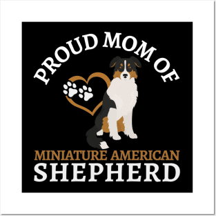 Miniature American Shepherd Life is better with my dogs Dogs I love all the dogs Posters and Art